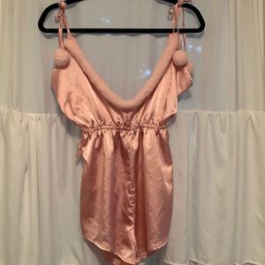 One piece jumpsuit pajama size small